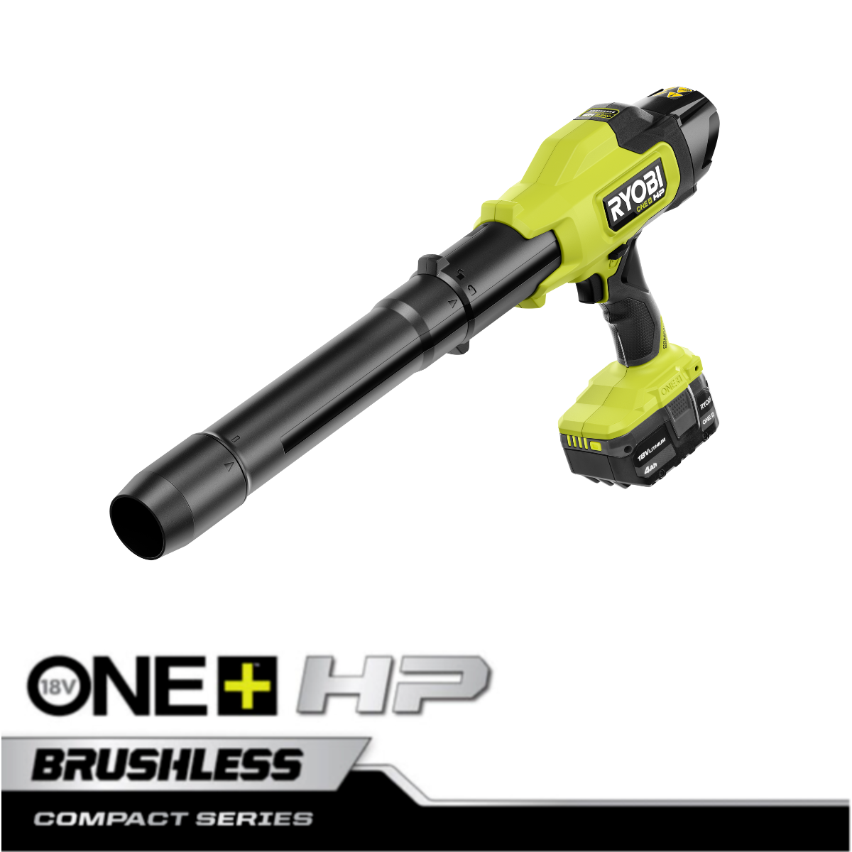 RYOBI 18V ONE HP Compact Brushless 220 CFM Blower 4AH Battery 1 Forkl