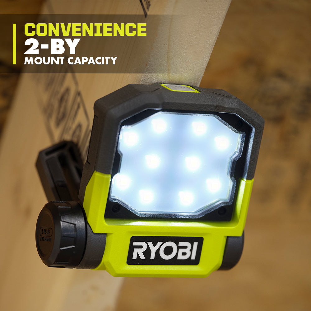 RYOBI USB 鋰 LED 翻轉燈套件-新品獨家販售 RYOBI