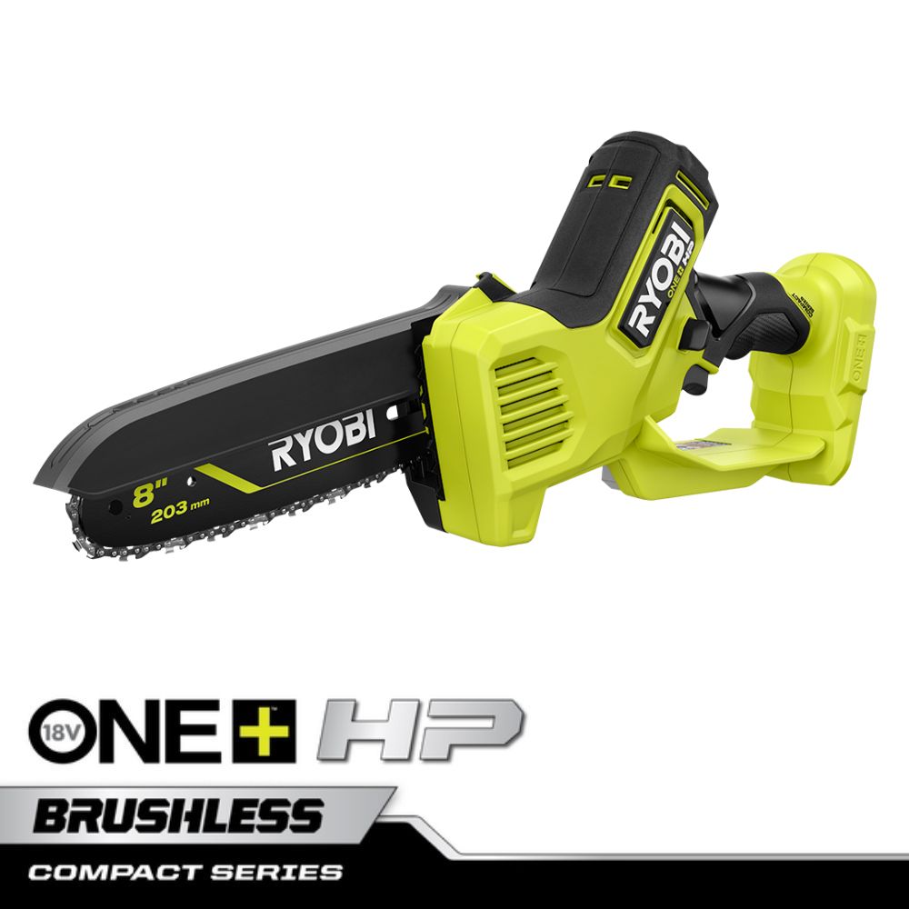 RYOBI 良明（美國）18V ONE+ HP 緊湊型無刷 8 吋修枝電鋸PSBCW01K（新品預購） RYOBI 良明（美國）