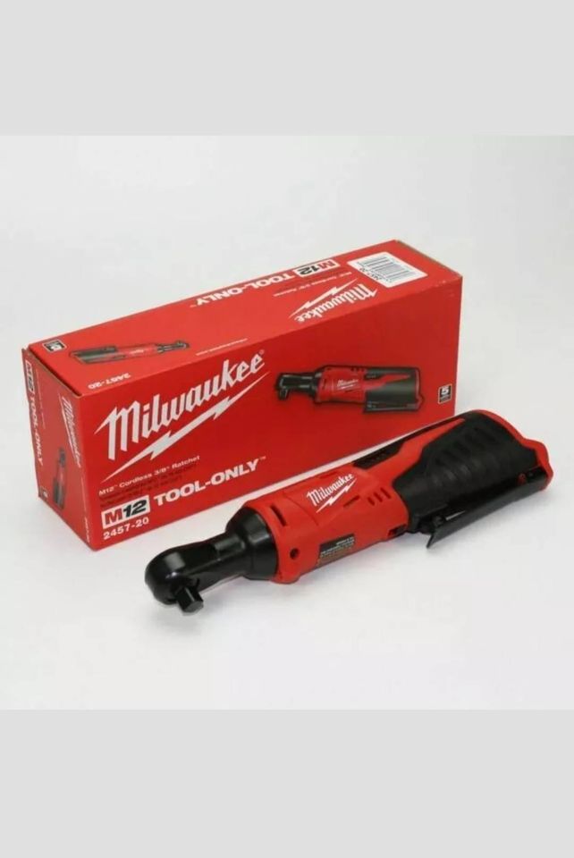 美國Milwaukee 2457-20 M12 12V 3/8" 無繩棘輪橫卜（裸機） MILWAUKEE美沃奇（美行）