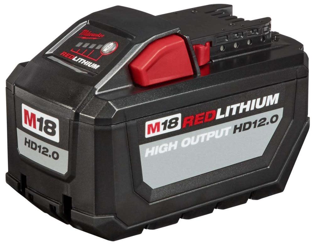 Milwaukee M18™ REDLITHIUM™ HIGH OUTPUT™ HD 12.0Ah 電池 MILWAUKEE美沃奇（美行）