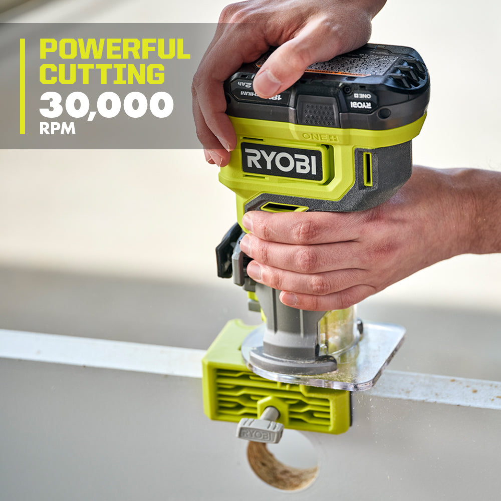 新款RYOBI 18V ONE+ 緊湊型羅機（淨機） RYOBI 良明（美行）