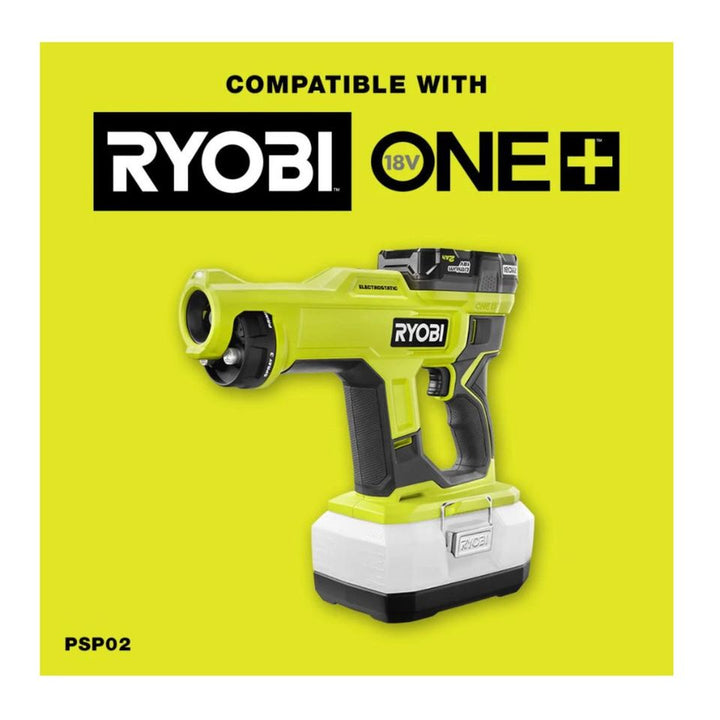 美國RYOBI ONE+ 18V 無繩手持式靜電噴霧器配件套裝 (現貨發售) RYOBI 良明（美行）