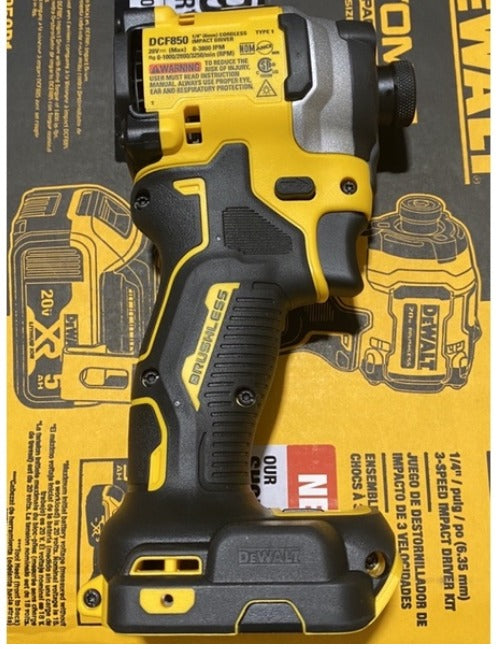 新上市🔥美國DEWALT DCF850新世代20V緊湊型起子機205Nm火熱預賣中 DEWALT得偉（美行）