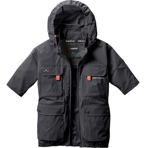 新款日本限量版BURTLE AC2036 短袖外套24V套裝★2025春夏新品（風扇位置置於肩胛骨附近） BURTLE