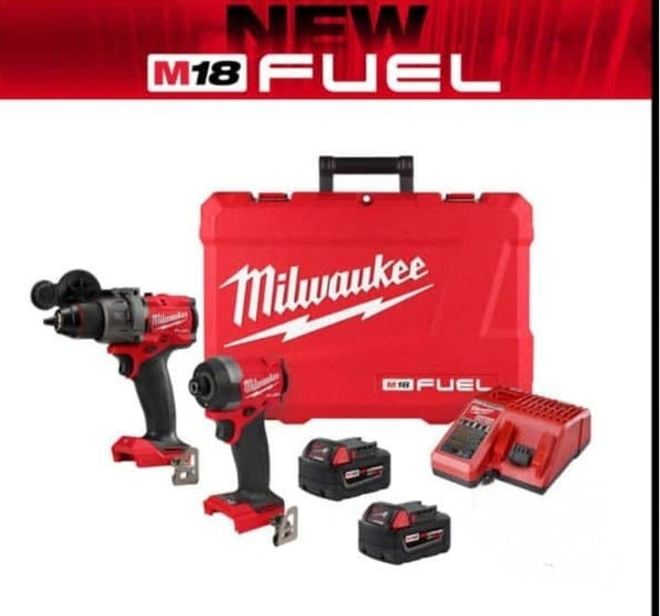 新款MILWAUKEE M18 FUEL GEN 4 雙電5.0AH工具組合套裝 PIPELINE 2022 -美沃奇Milwaukee （美行）