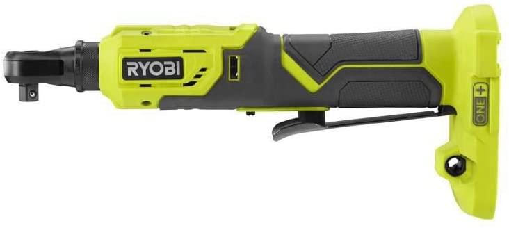 RYOBI P344 18V ONE+ 3/8 英吋(約 1.9 公分)4 位鋰離子小型旋轉電動棘輪(僅限工具,不含電池和充電器) RYOBI 良明（美行）