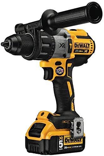 美行得偉DEWALT 20V MAX XR 電鑽無刷,3 段速度雙電5.0AH套裝（預購10-15日） DEWALT得偉（美行）