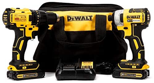 美版DeWalt DCK277C2 20V MAX 無刷電鑽/起子衝擊1.5AH*2組合套裝 DEWALT得偉（美行）