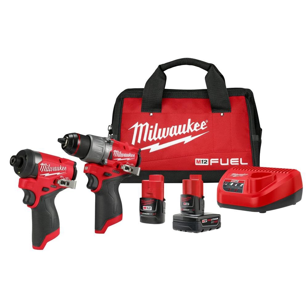 2022新款第 3 代 Milwaukee M12 FUEL 2件工具組合套裝+M12 High Output 5.0AH電池（新品預購） PIPELINE 2022 -美沃奇Milwaukee （美行）