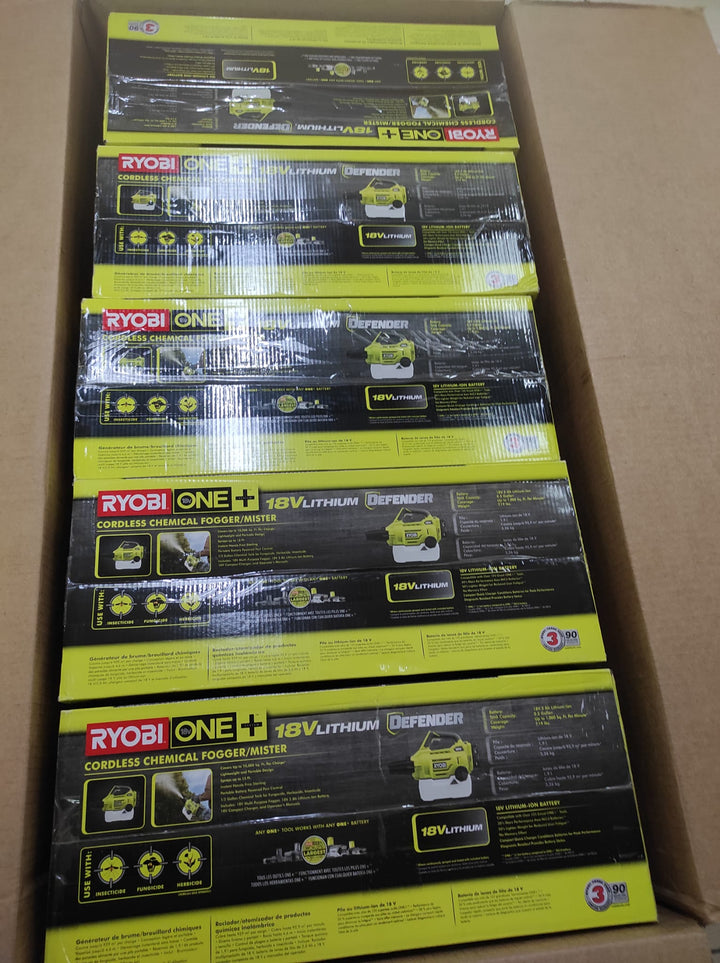 美國直送Ryobi ONE+ 18V 1/2 加侖無線消毒噴霧機+2.0Ah電池*1 + 快速充電器（此款非靜音聲音大，噴出來的水珠大）（預購2星期） RYOBI 良明（美行）