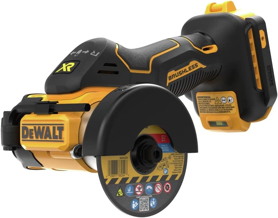 美行DEWALT 20V MAX 無繩角磨機套件3 英寸磨機套裝 DEWALT得偉（美行）