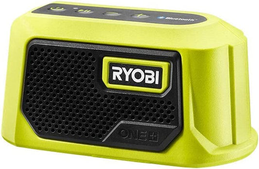 Ryobi One+  ONE+ 18V 無線緊湊型藍牙音箱（僅工具） RYOBI 良明（美國）