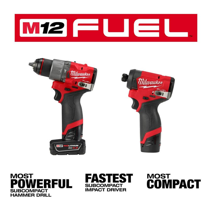 新款第 3 代 3497-22 Milwaukee M12 FUEL 2件工具組合套裝（現貨發售） PIPELINE 2022 -美沃奇Milwaukee （美行）