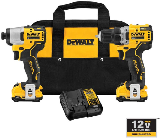 美國美行得偉DEWALT XTREME 12V MAX 無線電鑽組合套裝（現貨） DEWALT得偉（美行）