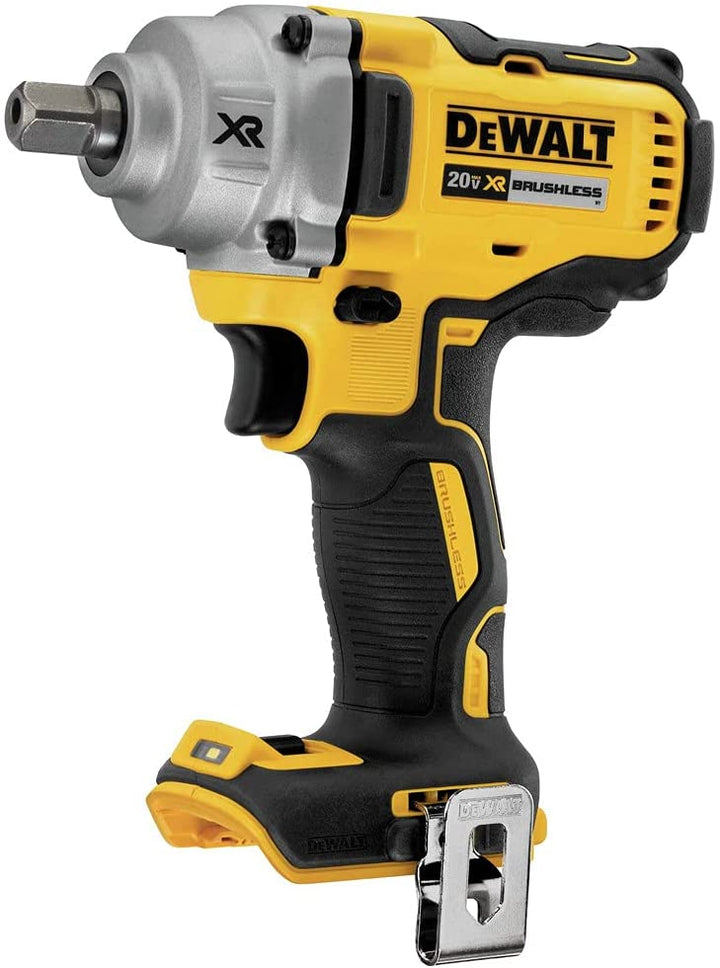 美行得偉Dewalt DCK215P1 20V MAX XR(5 Ah*1)  3/8 吋無線衝擊扳手+ 1/2 吋中檔衝擊扳手,帶Detent Pin套裝（預購10-15日） DEWALT得偉（美行）