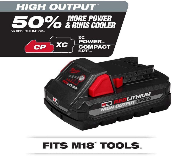 Milwaukee M18™REDLITHIUM™ HIGH OUTPUT™ CP3.0電池 21700電芯 MILWAUKEE美沃奇（美行）