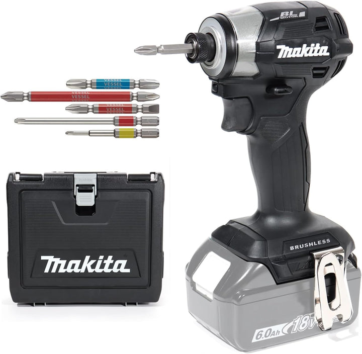 限時優惠~MAKITA 牧田2023新衝擊鑽TD173 僅主體(附1個專用刀頭)+ 原廠防塵防水收納盒套裝*電池和充電器另售 MAKITA