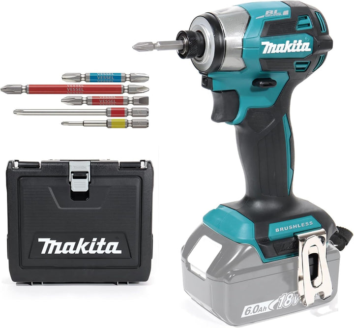 限時優惠~MAKITA 牧田2023新衝擊鑽TD173 僅主體(附1個專用刀頭)+ 原廠防塵防水收納盒套裝*電池和充電器另售 MAKITA