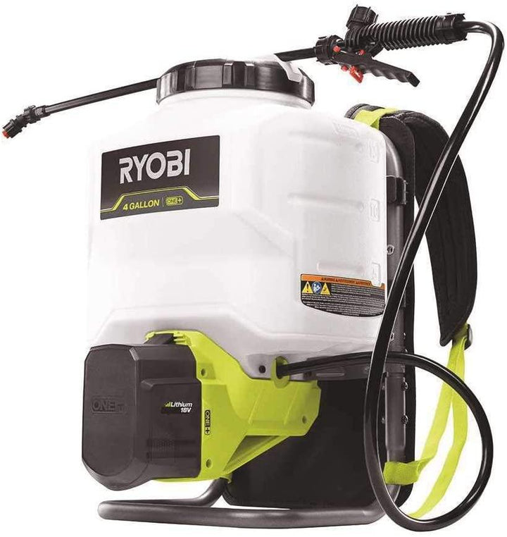 新品美國RYOBI ONE+ 18V 無繩電池 4 加侖2.0 Ah*1電池充電器的背包式噴霧器(預購15-25日） RYOBI 良明（美行）