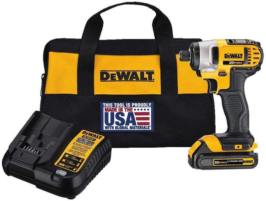 美行DEWALT 得偉 20V MAX 1.5AH電池*1 衝擊起子套裝（預購10-15日） DEWALT得偉（美行）