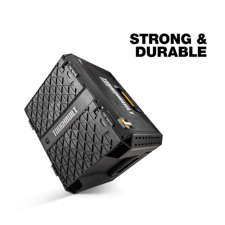 TOUGHBUILT STACKTECH XL 21 吋黑色塑膠可上鎖工具箱 豐業五金裝飾工程有限公司