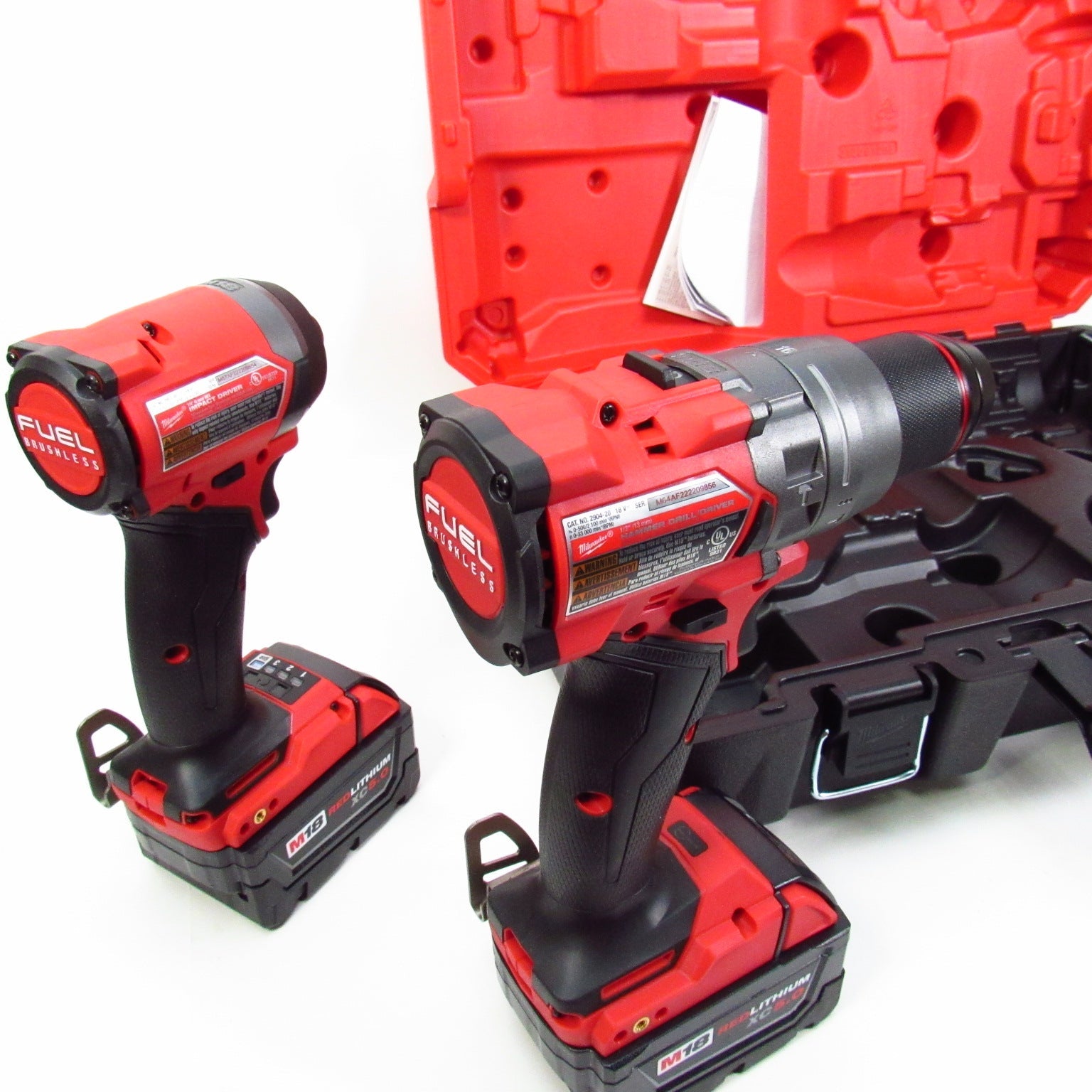 新款MILWAUKEE M18 FUEL GEN 4 雙電5.0AH工具組合套裝 PIPELINE 2022 -美沃奇Milwaukee （美行）