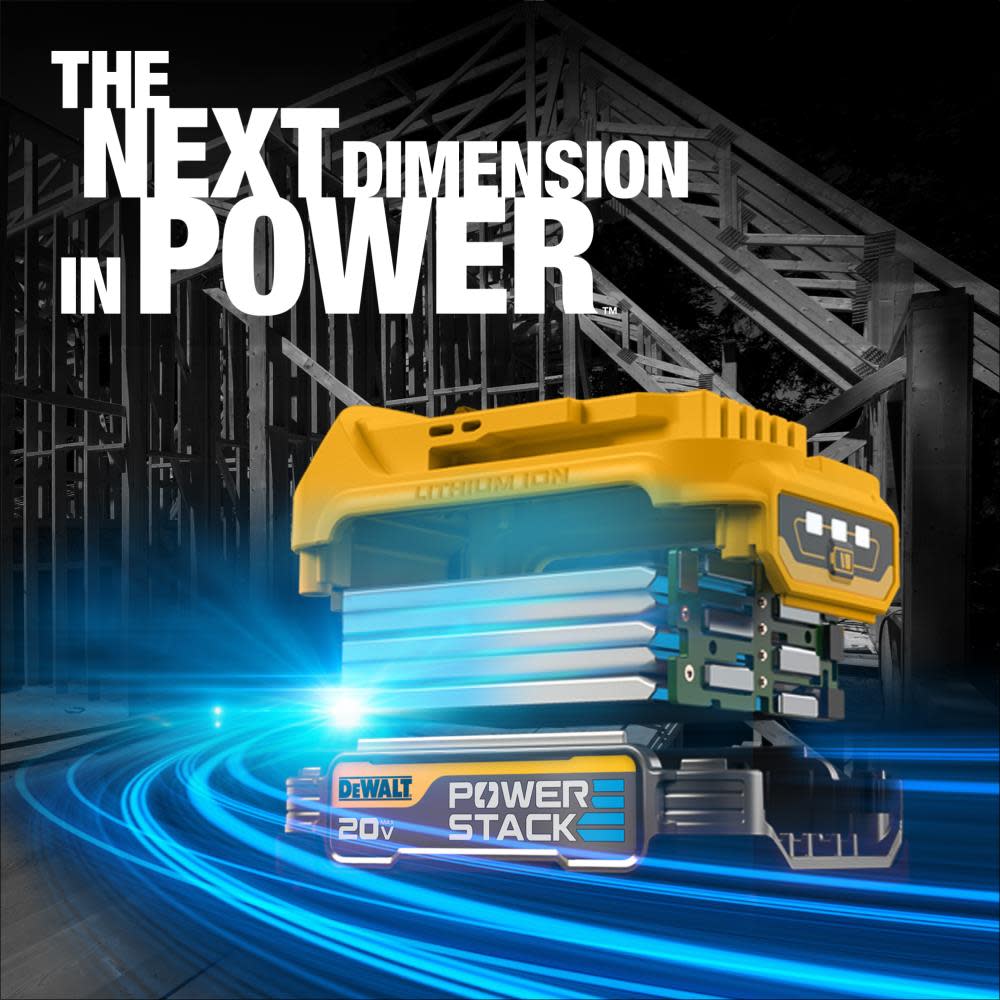 新款美行DEWALT 20V MAX POWERSTACK電池DCBP034（預購10-15日） DEWALT得偉（美行）