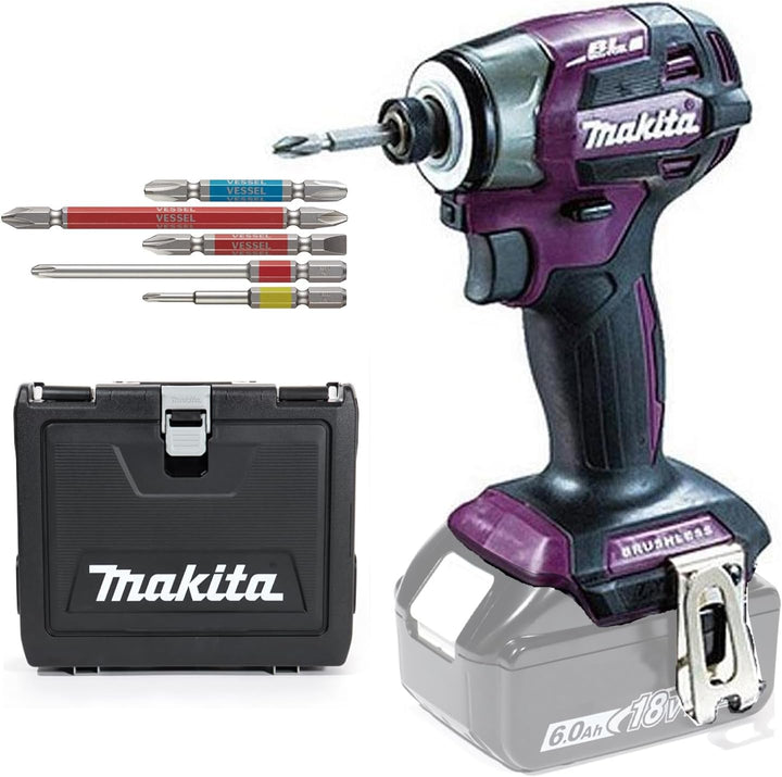 限時優惠~MAKITA 牧田2023新衝擊鑽TD173 僅主體(附1個專用刀頭)+ 原廠防塵防水收納盒套裝*電池和充電器另售 MAKITA