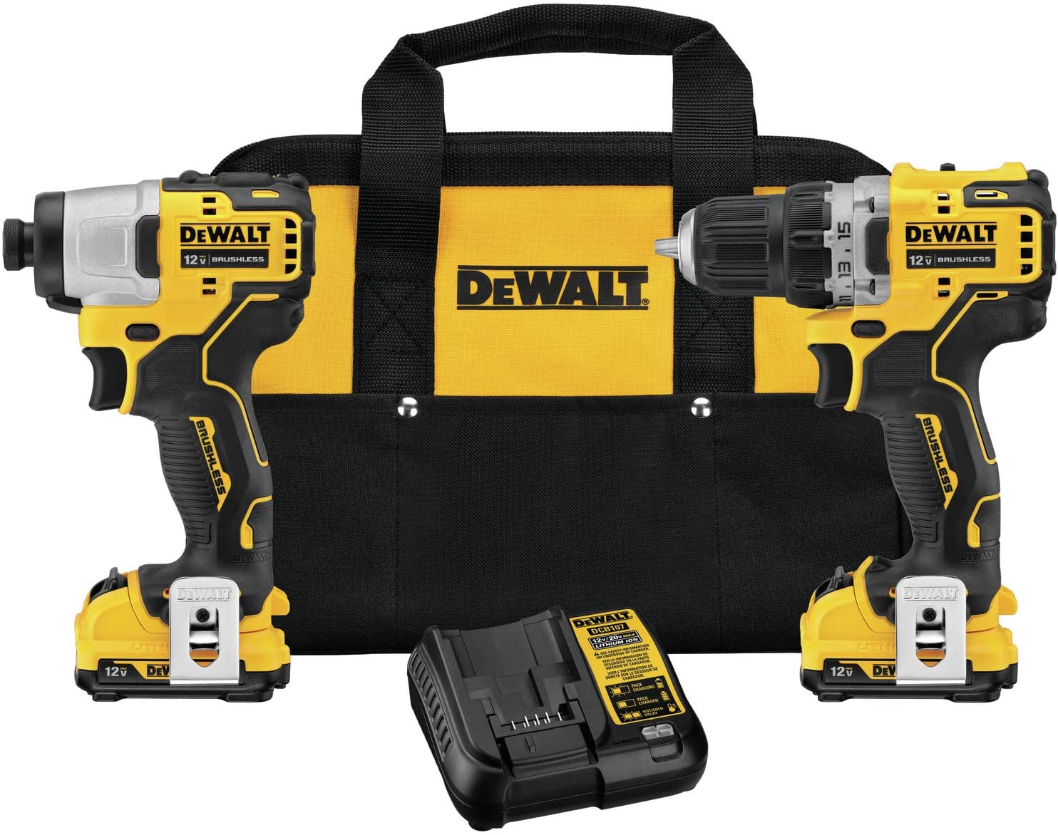 美國美行得偉DEWALT XTREME 12V MAX 無線電鑽組合套裝（現貨） DEWALT得偉（美行）