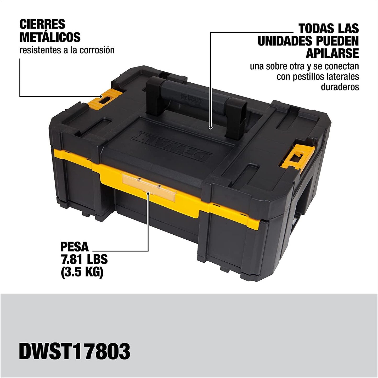 DeWalt DWS TSTAK 單層櫃筒工具箱以色列製造 DEWALT得偉（美行）