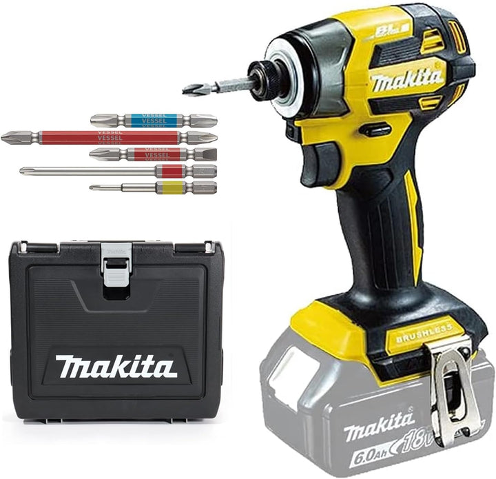 限時優惠~MAKITA 牧田2023新衝擊鑽TD173 僅主體(附1個專用刀頭)+ 原廠防塵防水收納盒套裝*電池和充電器另售 MAKITA