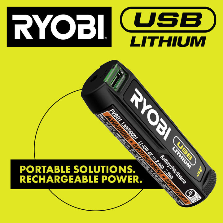 新款RYOBI USB Lithium Rotary Tool USB鋰電旋轉工具套裝-現貨發售 RYOBI 良明（美行）