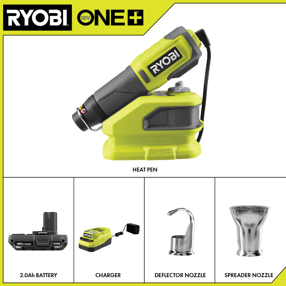 RYOBI 18V ONE+ 熱筆+2AH*1+充電器套裝（New） RYOBI