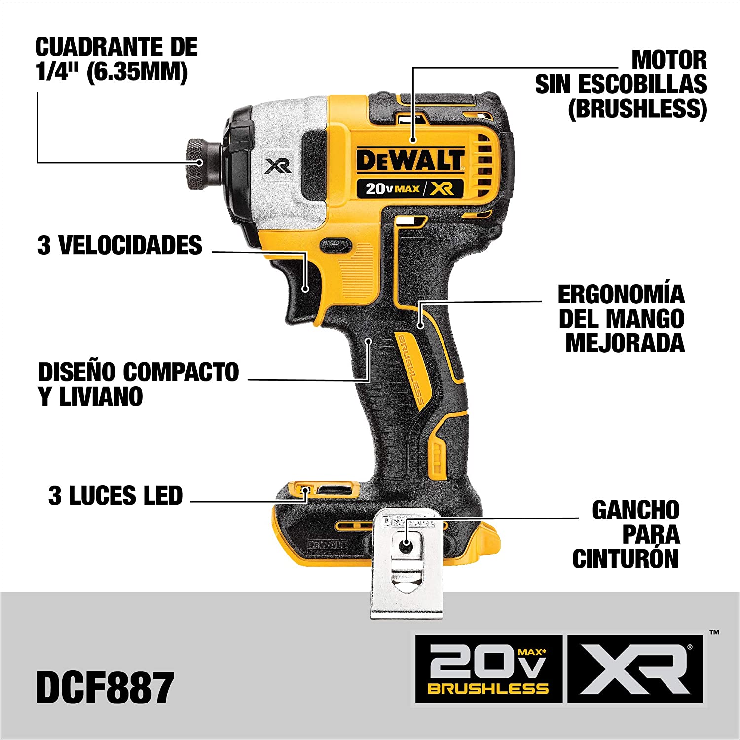 美國DEWALT 得偉 20V MAX* 無線電鑽2.0AH組合套裝（預購10-15日） DEWALT得偉（美行）