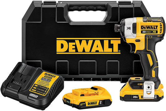 DEWALT 得偉 DCF887D2 20V MAX XR  雙電2.0 Ah  3 段速衝擊起子套裝（預購7-10日） DEWALT得偉（美行）