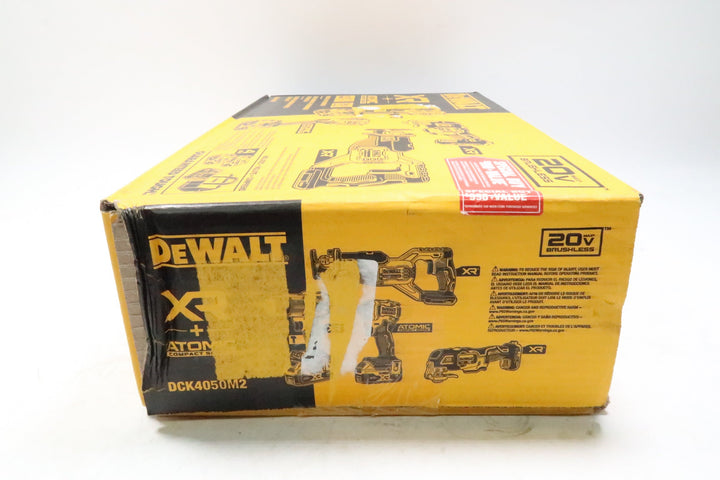 DEWALT得偉 20V Max XR Atomic 無刷 4工具組合套裝全新 DEWALT得偉（美行）