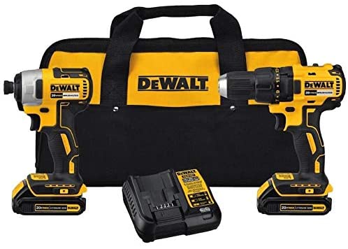 美版DeWalt DCK277C2 20V MAX 無刷電鑽/起子衝擊1.5AH*2組合套裝 DEWALT得偉（美行）