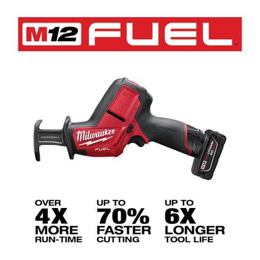 Milwaukee M12 FUEL HACKZALL 往復鋸套裝+M12 REDLITHIUM™ HIGH OUTPUT™ XC5.0 *1（現貨發售） MILWAUKEE美沃奇（美行）