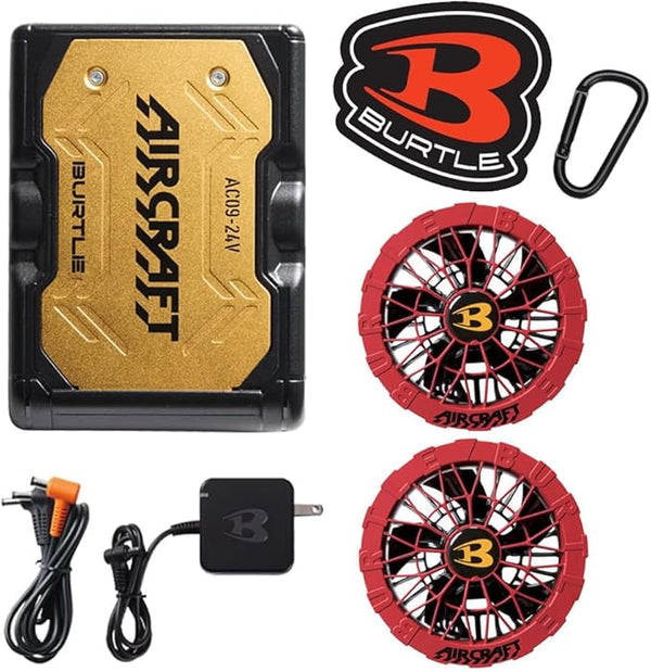[Air Craft]  BURTLE 24V 風扇+電池AC09-1 AC09-2 set BURTLE