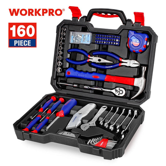 WORKPRO 160PCS 家用工具套裝 WORKPRO