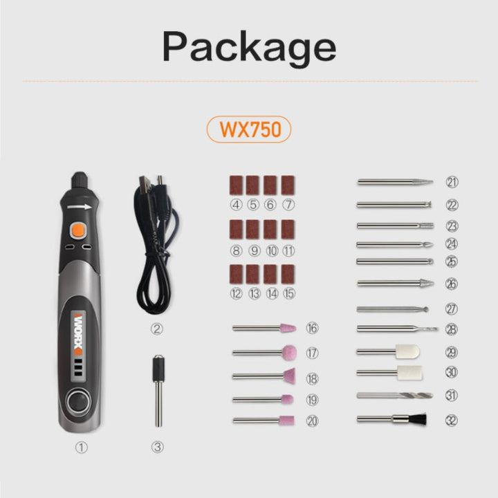 WORX WX750 小型電動打磨機 WORX 威克士