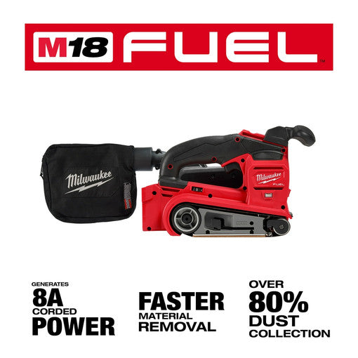 美行MILWAUKEE M18 FUEL 3"X18" 砂帶磨光機（淨機） MILWAUKEE美沃奇（美行）