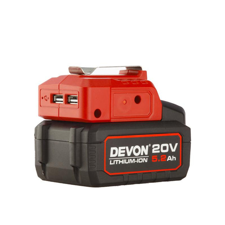 DEVON大有20V電源轉換器5918-Li-20PS移動電源 DEVON大有