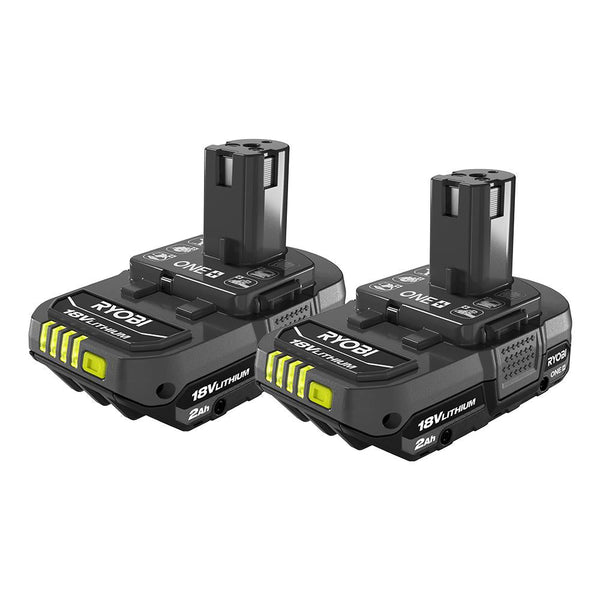 RYOBI 18V ONE+ 2Ah 電池（2件） RYOBI 良明（美行）