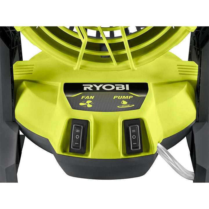 美國RYOBI 18 Volt ONE+ 便攜式鬥頂噴霧風扇（淨機） RYOBI 良明（美行）