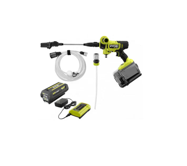 Ryobi 40V HP 600 psi EZ Clean Power Cleaner 無刷水槍套裝 Ryobi 40V