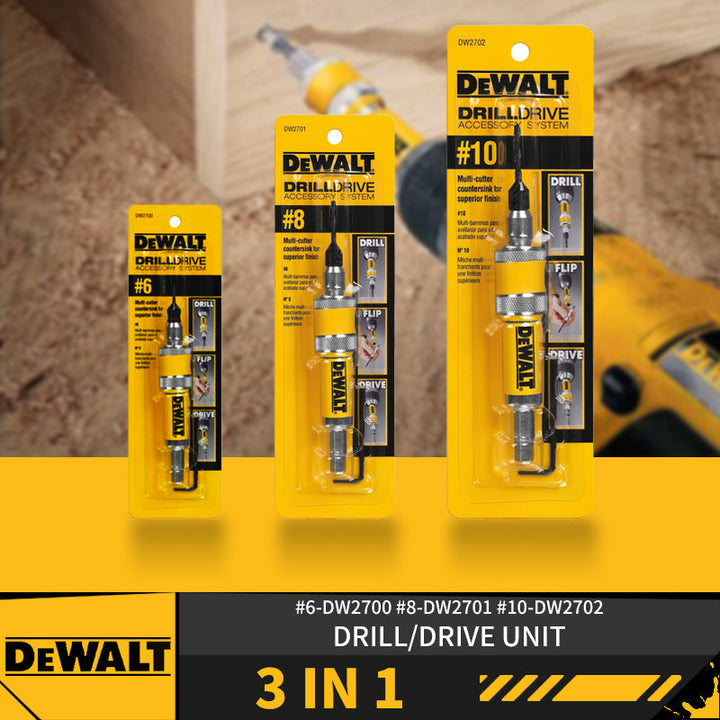 DEWALT 鑽頭沉頭鋒鋼鑽/批咀 DW2700 #6 / DW2701 #8 / DE2702 #10 DEWALT得偉（美行）