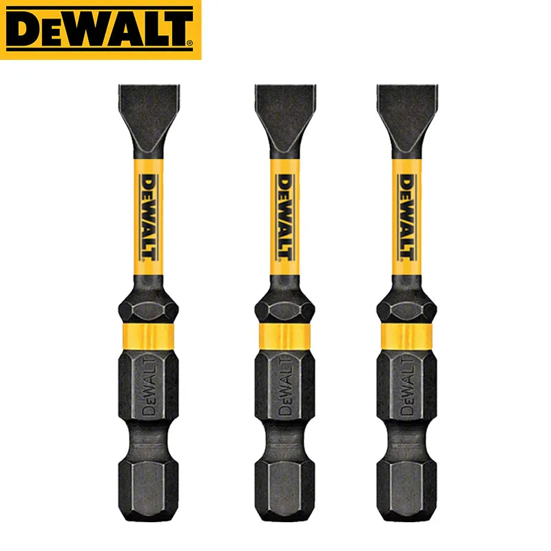 DEWALT DWA2SL8IRB IMPACT READY 8-10 開槽 Flextorq 動力鑽頭 1/4 柄 S2 鋼 2 英吋長鑽頭電動工具配件 DEWALT