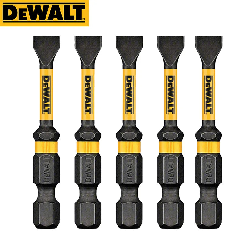 DEWALT DWA2SL8IRB IMPACT READY 8-10 開槽 Flextorq 動力鑽頭 1/4 柄 S2 鋼 2 英吋長鑽頭電動工具配件 DEWALT